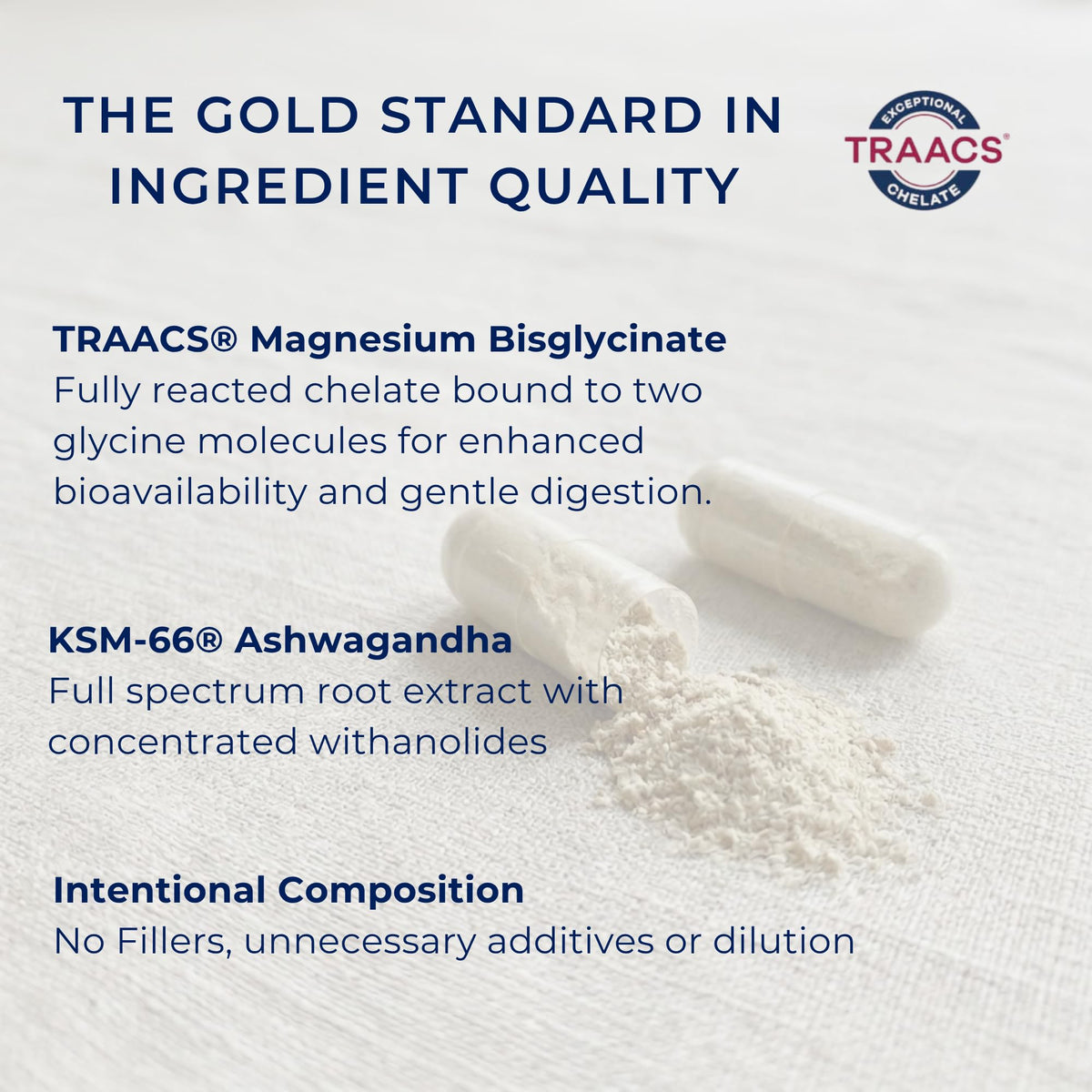 inwardly Complément Alimentaire Magnésium Bisglycinate 500mg dosage par capsule