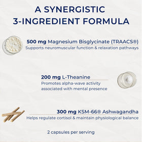 inwardly Complément Alimentaire Magnésium Bisglycinate 500mg ingrédients listés