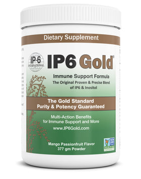 IP6 Gold Poudre de soutien IP-6 412 g saveur mangue passion vue de face