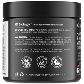 IQ BIOLOGY Biotine 10 000 mcg capsules en situation