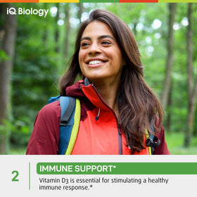 IQ BIOLOGY Vitamine D3 Liquide 10000 IU avec fruits frais