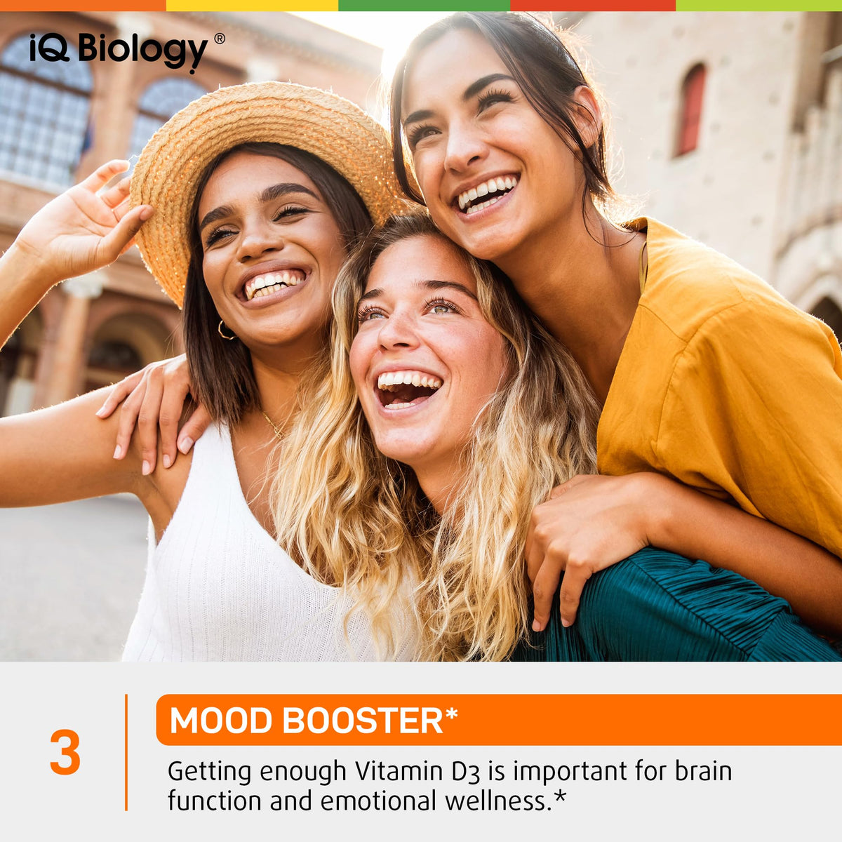 IQ BIOLOGY Vitamine D3 Liquide 10000 IU dosette avec échelle de dosage
