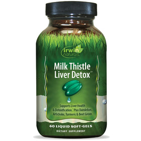 Irwin Naturals Chardon-Marie 60 gélules, vue de face