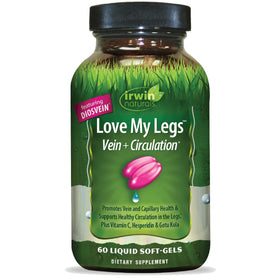 Irwin Naturals Complément Alimentaire Circulation des Jambes 290g, face avant du produit