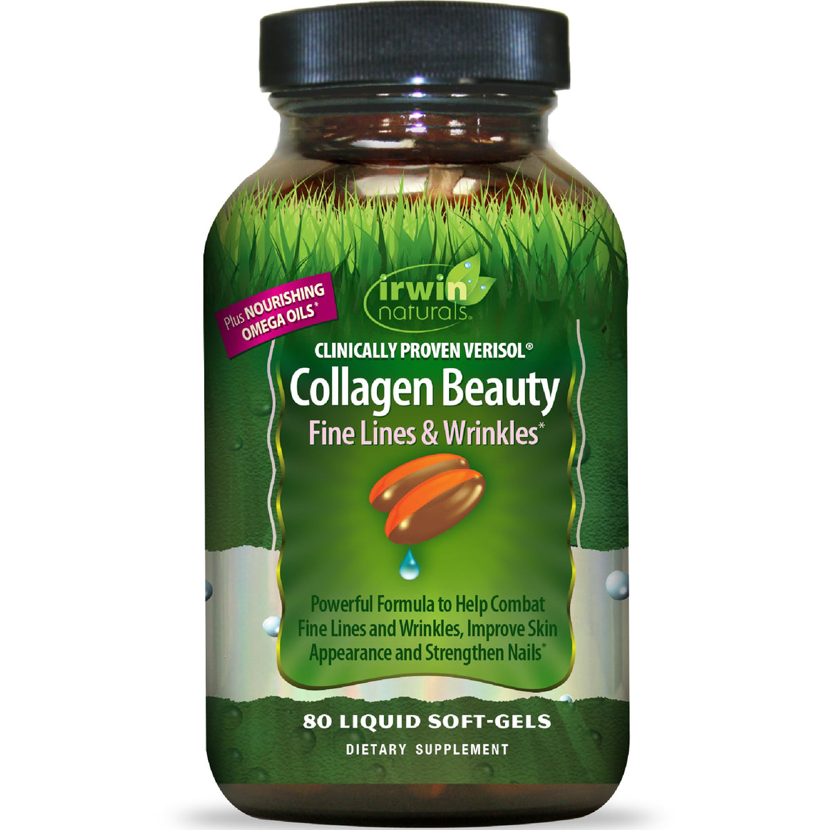 Irwin Naturals Complément Alimentaire Collagène 2500 mg boîte vue de face
