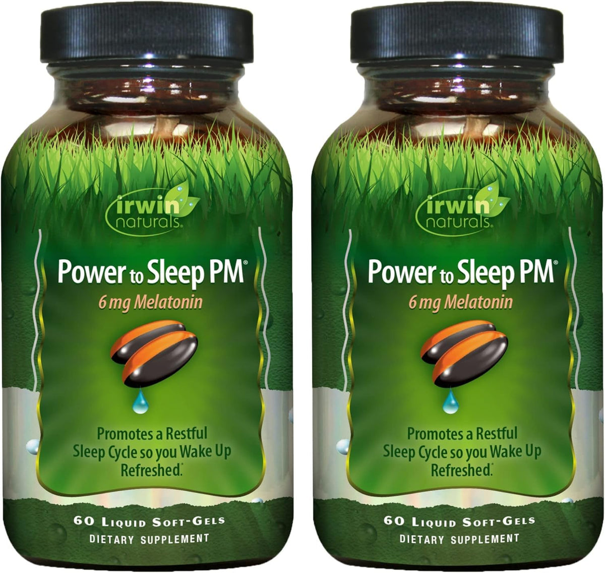 Irwin Naturals Complément Alimentaire Sommeil 6mg Mélatonine - vue avant