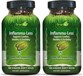 Irwin Naturals Inflamma-Less 2 pack gélules liquides