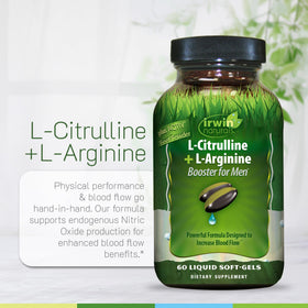 Irwin Naturals L-Citrulline + L-Arginine avec betterave AQTiV