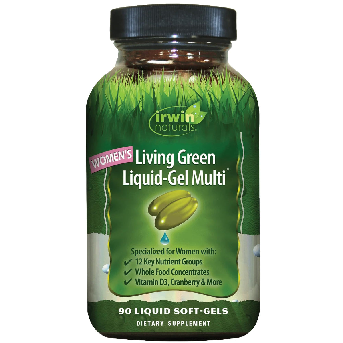 Irwin Naturals Multivitamines Femmes 90 Softgels avant