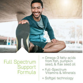 Irwin Naturals Multivitamines Quotidiennes pour Hommes 90 Gélules - Vue arrière