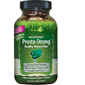 Irwin Naturals Prosta-Strong 180 gélules liquides avant
