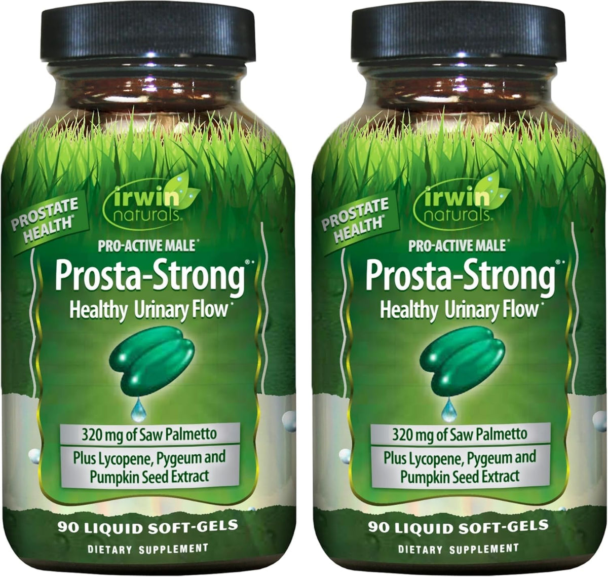 Irwin Naturals Prosta-Strong 2-Pack avant de l'emballage