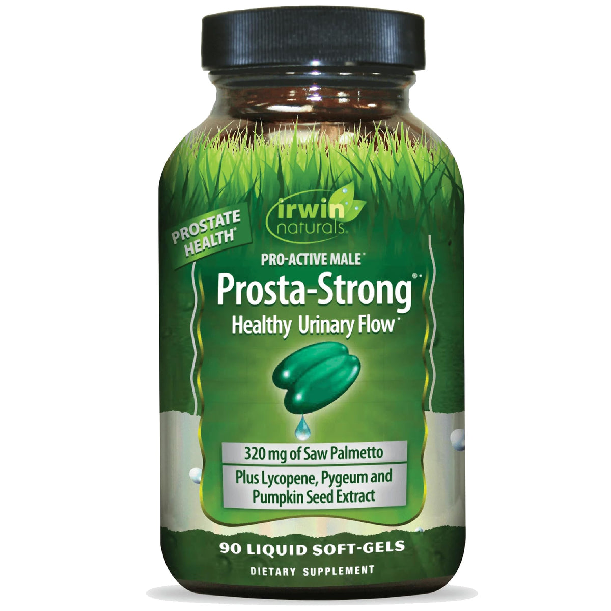 Irwin Naturals Prosta-Strong 90 gélules molles vue avant