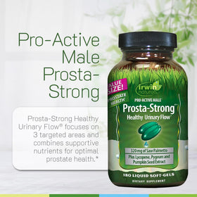 Irwin Naturals Prosta-Strong avec ingrédients principaux