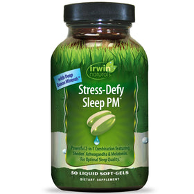 Irwin Naturals Sommeil PM 50 gélules vue de face