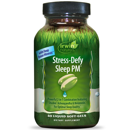 Irwin Naturals Sommeil PM 50 gélules vue de face