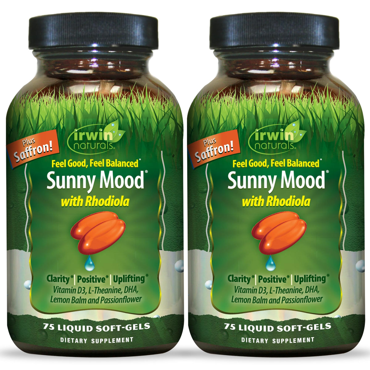 Irwin Naturals Sunny Mood Équilibre Émotionnel 685g avant