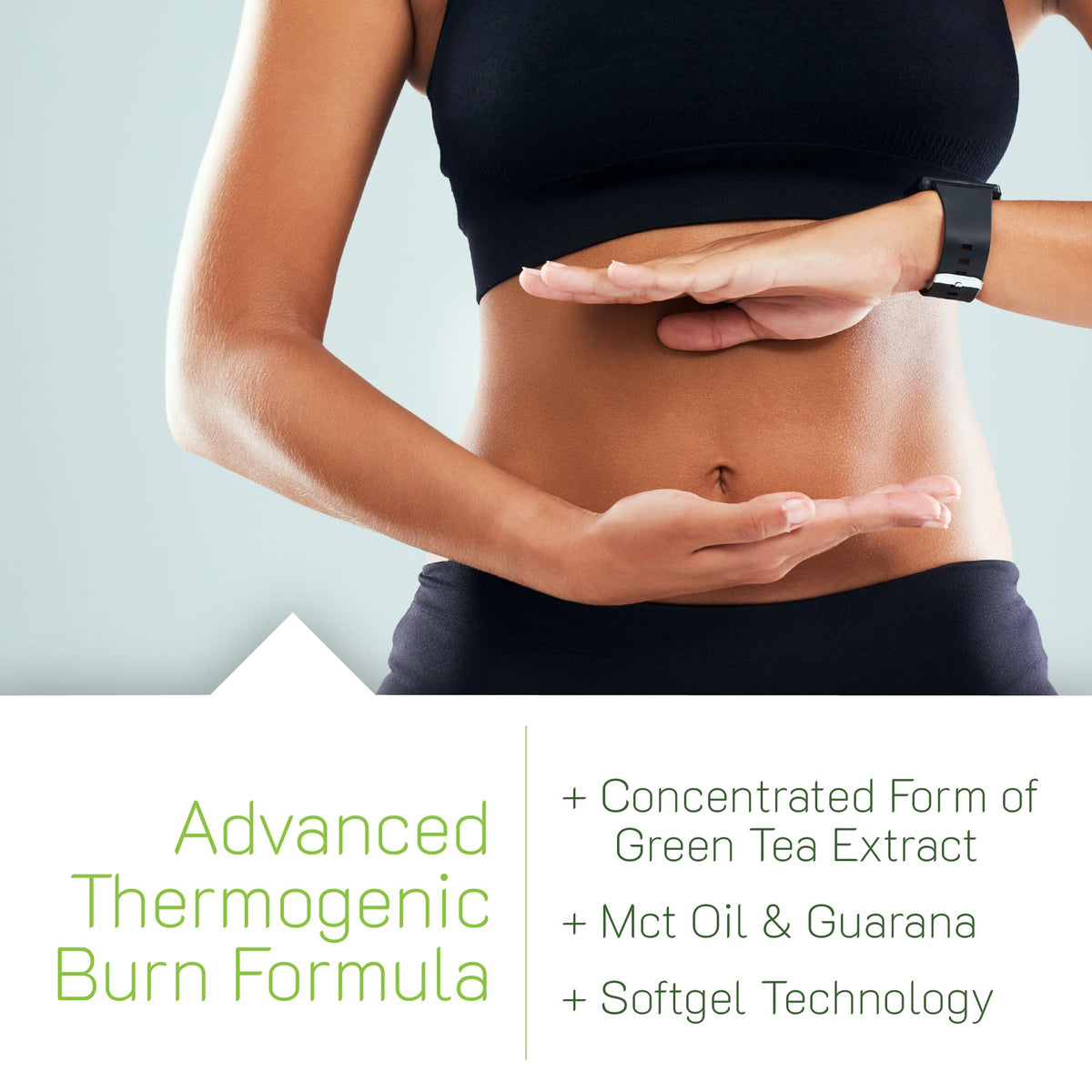 Irwin Naturals Thermo-Burn côté du flacon avec gélules visibles