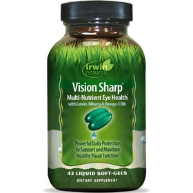 Irwin Naturals Vision Sharp 259g vue avant avec étiquette