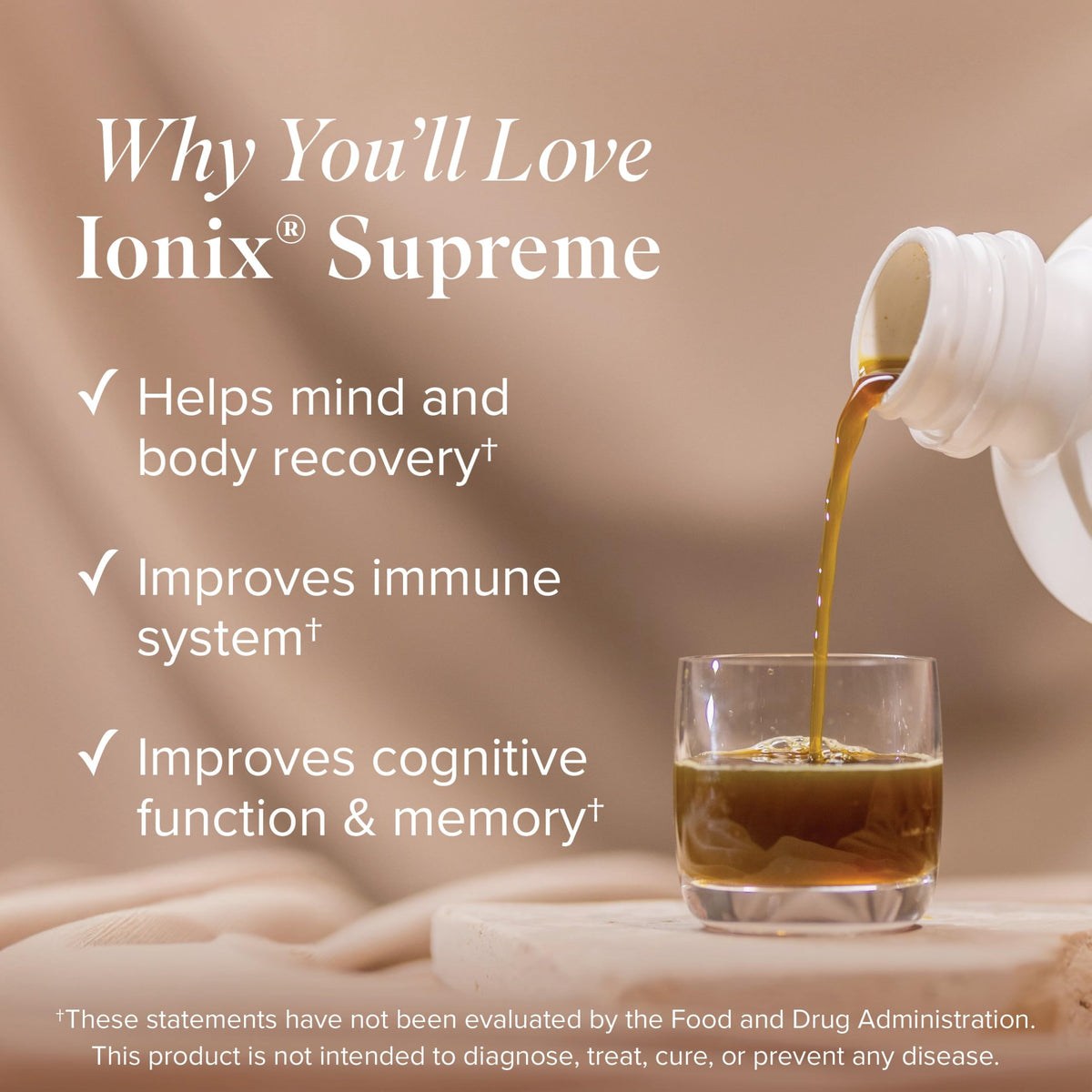 Isagenix Ionix Drink de Soutien au Stress 32 oz avec fruits