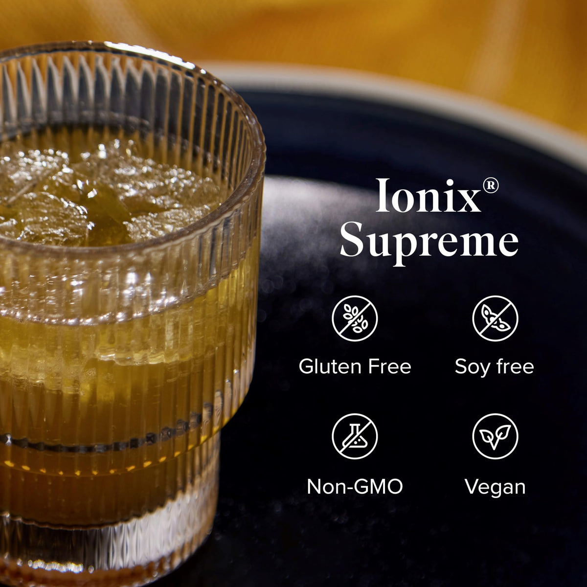 Isagenix Ionix Drink de Soutien au Stress 32 oz avec verre