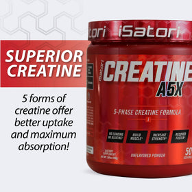 iSatori Creatine A5X ingrédients principaux