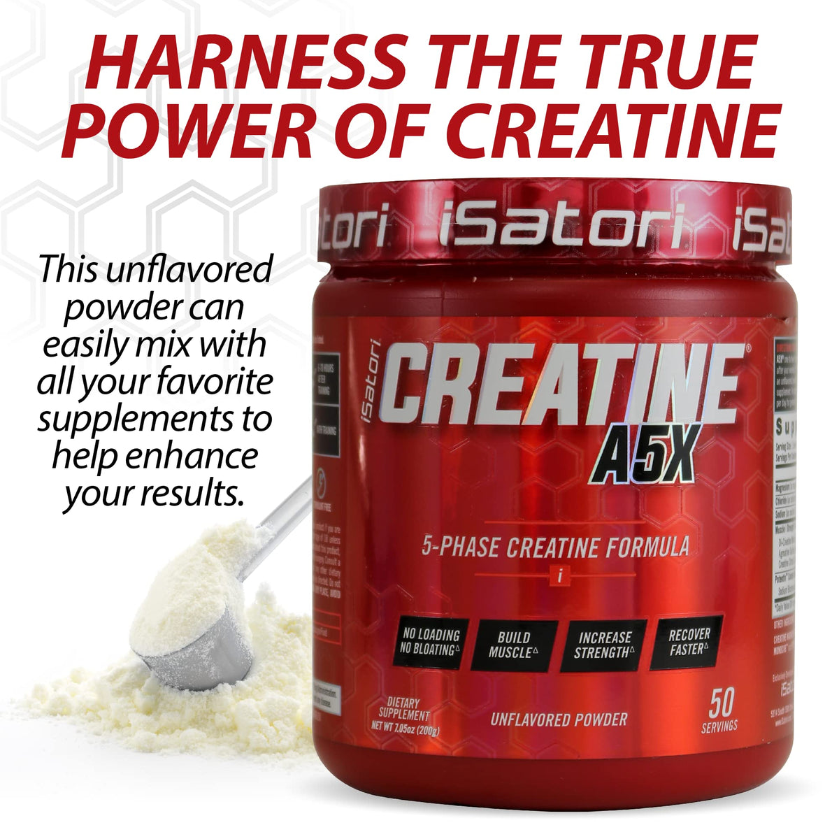 iSatori Creatine A5X utilisation avec shaker