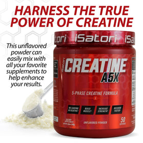 iSatori Creatine A5X utilisation avec shaker
