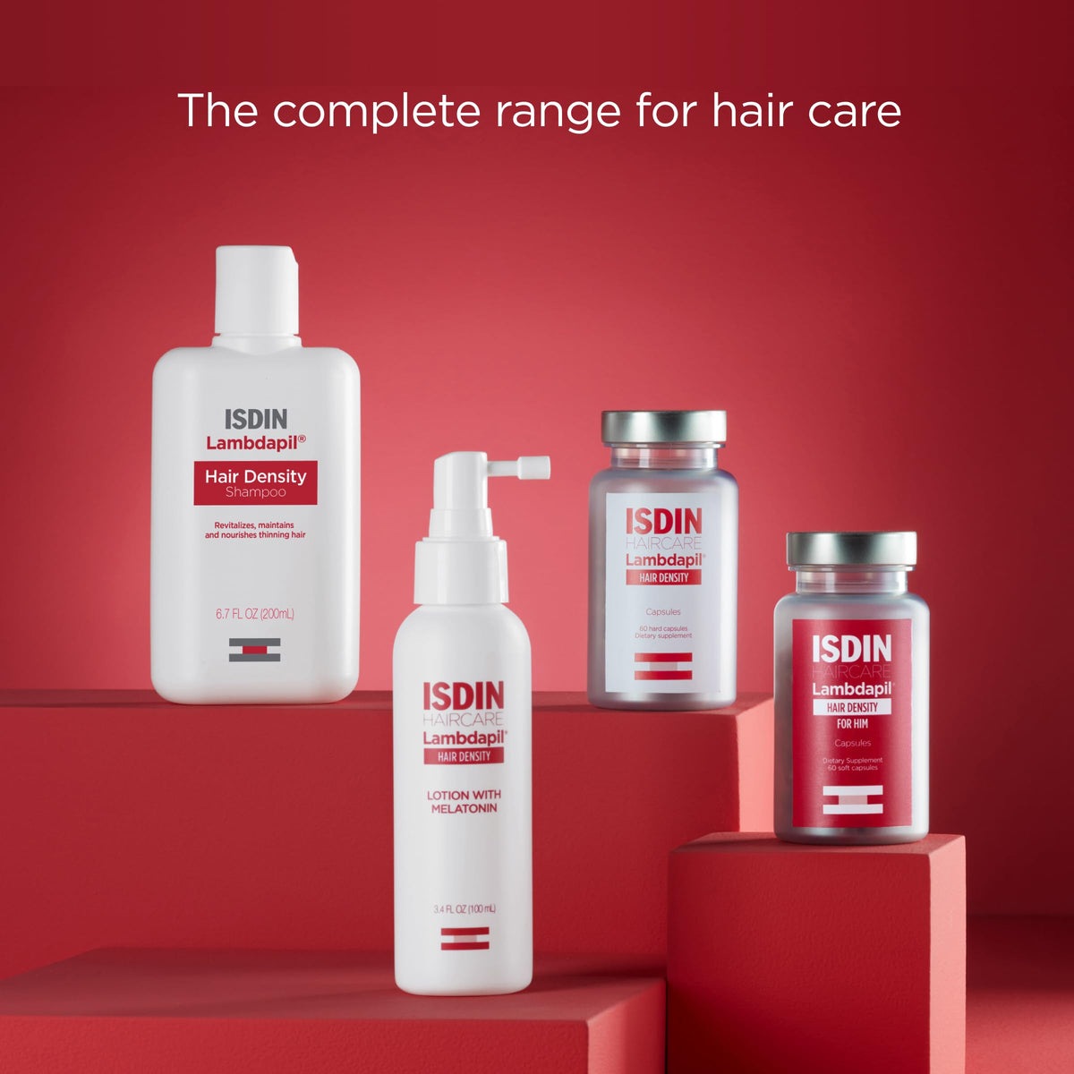 ISDIN Lambdapil capsules avec accessoires de soins capillaires