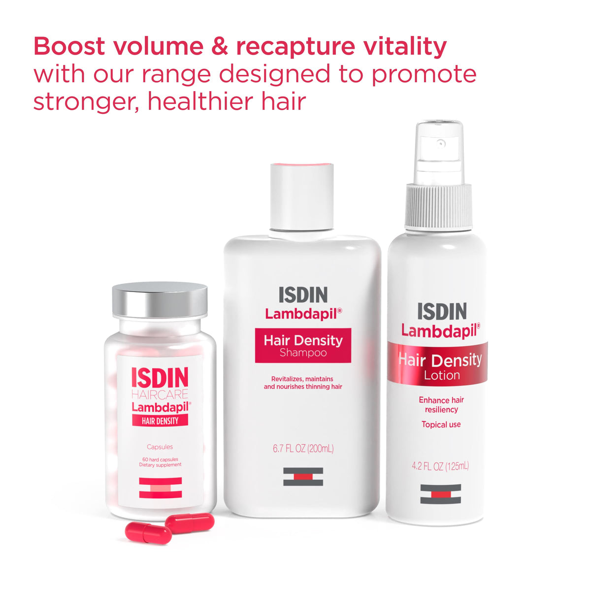 ISDIN Lambdapil Complément Alimentaire Cheveux 120 Capsules avec des ingrédients