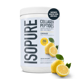 Isopure Poudre de Collagène 20g Saveur Citronade avec mesure