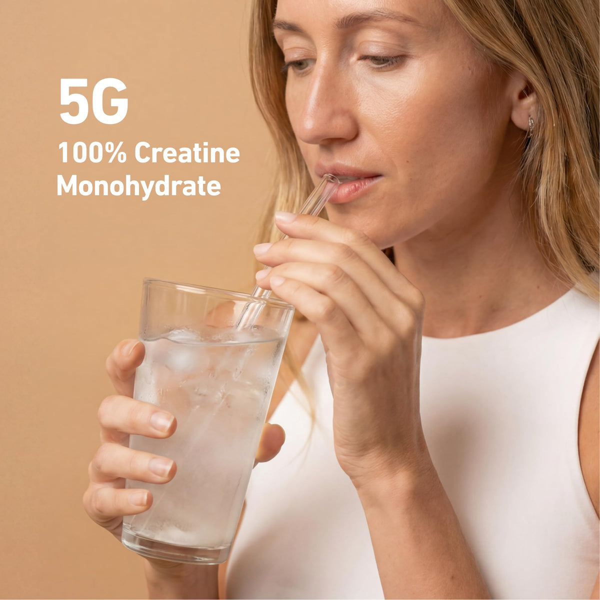 Isopure Poudre de Créatine Monohydrate 100% Pure 572g dans un shaker