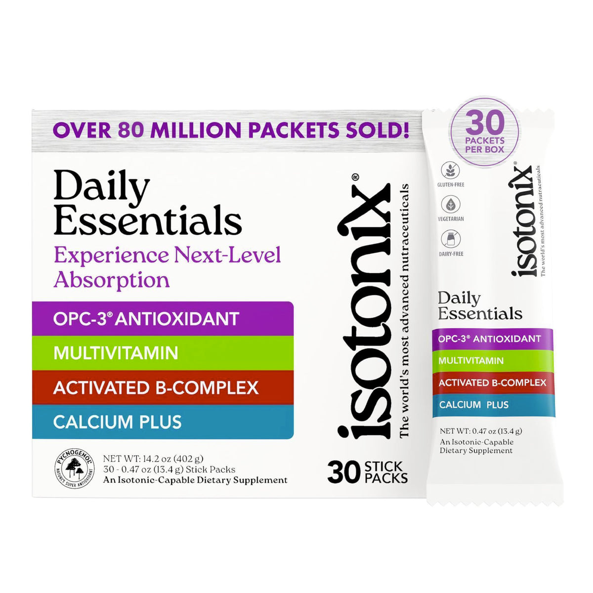Isotonix Multivitamines en poudre sachets individuels