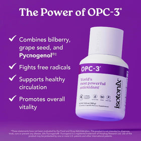 Isotonix OPC-3 poudre mélangée avec de l'eau