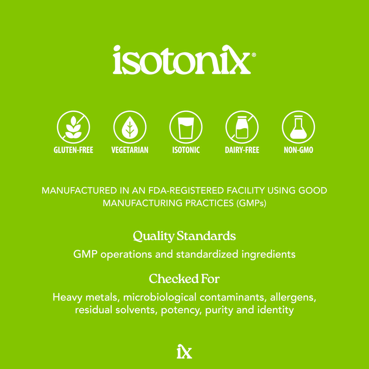 Isotonix Poudre Multivitaminée Sans Fer, présentation sur une table