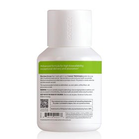 Isotonix Poudre Multivitaminée Sans Fer, vue latérale du produit