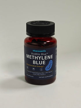 Itharoventis Methylene Blue Capsules avec un fond naturel
