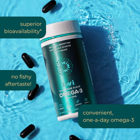 Iwi Omega-3 gélules en gros plan