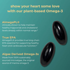 Iwi Omega-3 Végétal 120 gélules, affichant les ingrédients sur l'emballage