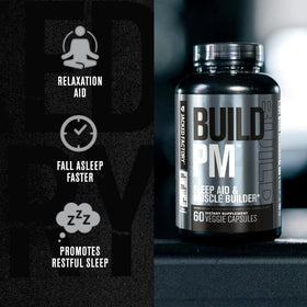 Jacked Factory Build PM capsules ouvertes montrant leur taille