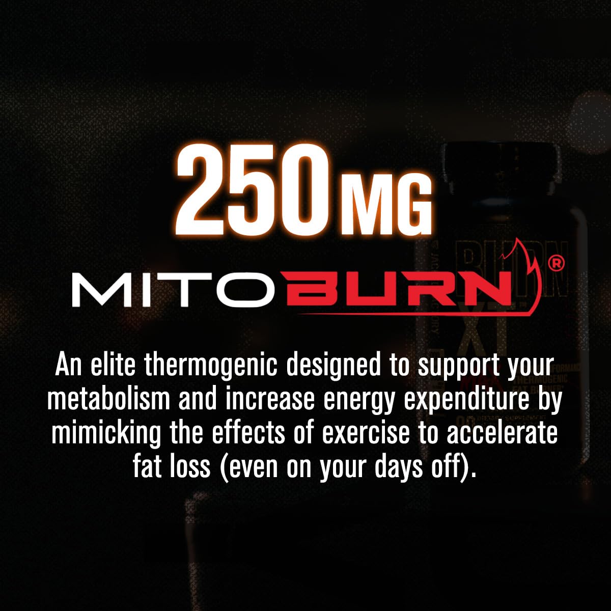 Jacked Factory Burn-XT Max capsules sur une surface blanche