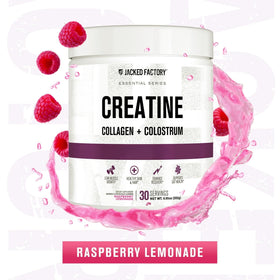 Jacked Factory Créatine pour Femmes vue de côté