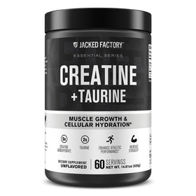 Jacked Factory Créatine + Taurine 5000mg emballage avant