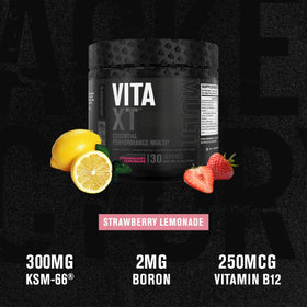 Jacked Factory Vita XT Poudre Multivitaminée 240g - étiquette