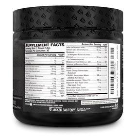 Jacked Factory Vita XT Poudre Multivitaminée 240g - utilisation quotidienne