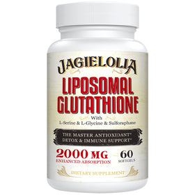 Jagielolia Glutathione Liposomal 2000 mg gélules molles, vue de face