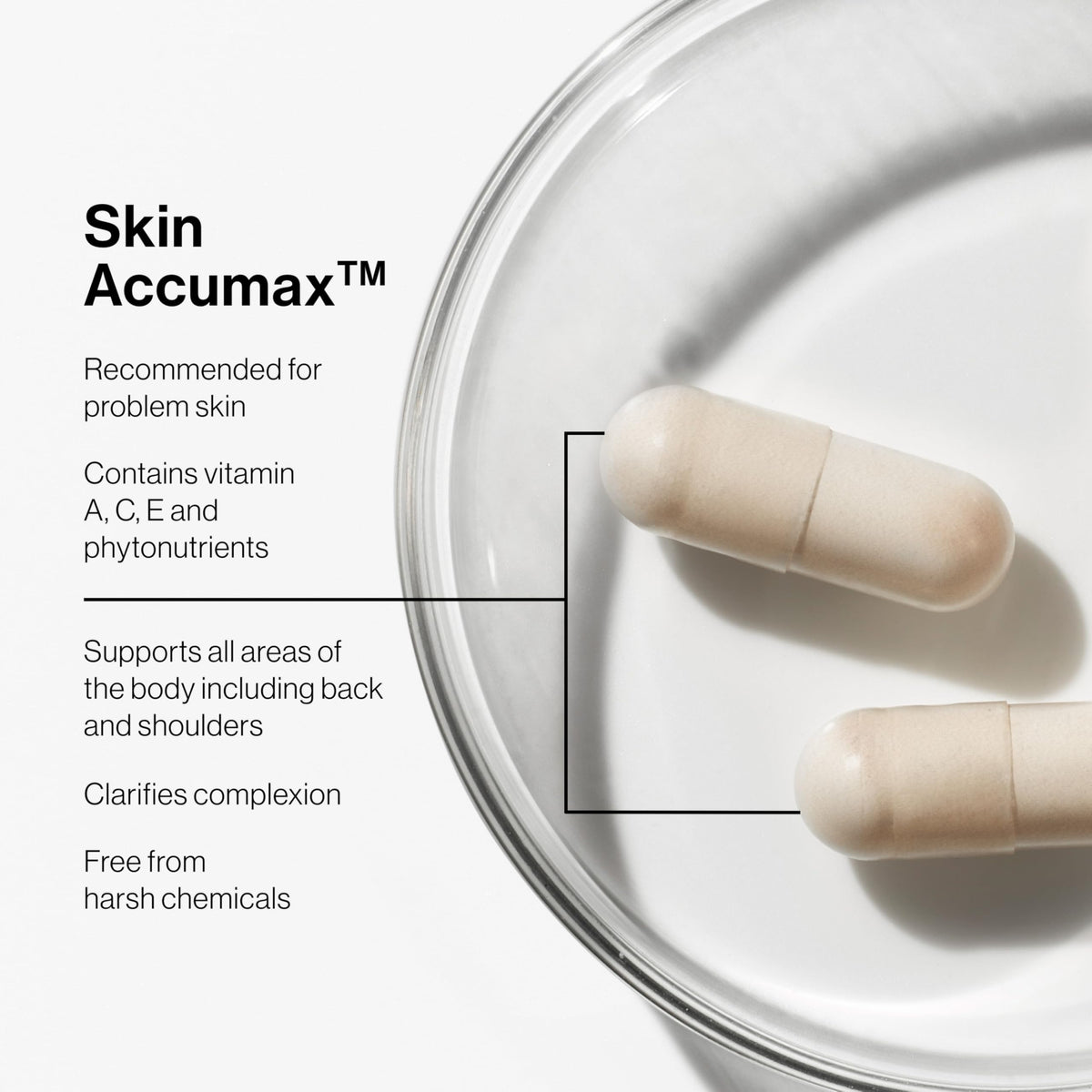 jane iredale Skin Accumax sur fond neutre