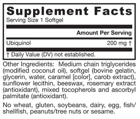 Jarrow CoQ10 Ubiquinol 200 mg gélules souples en main