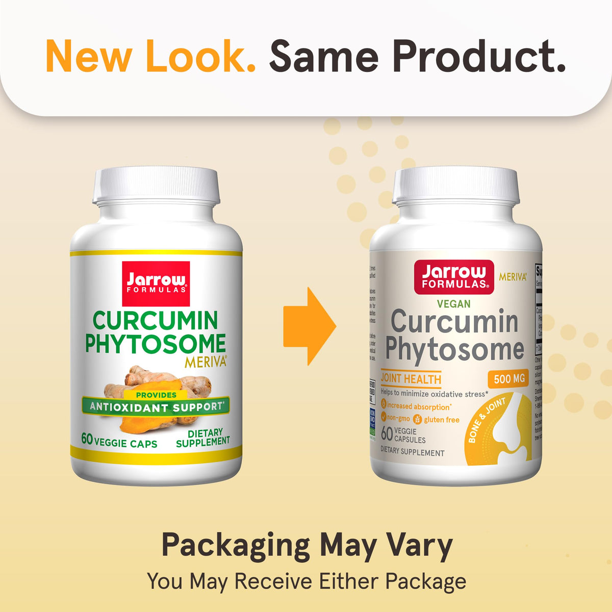 Jarrow Curcumin Phytosome 500 mg capsules dans un verre