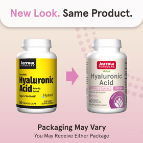 Jarrow Formulas Acide Hyaluronique 60 capsules côté